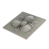 RT037 Faux-Relief Antiek reproductieslang Tegeltje (Zijkant)