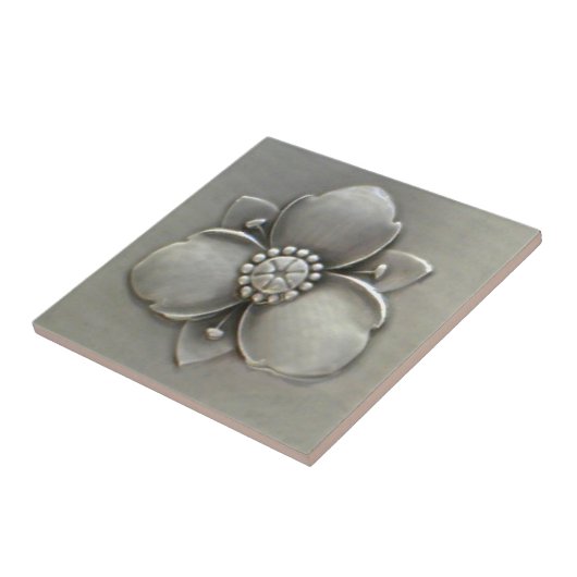 RT037 Faux-Relief Antiek reproductieslang Tegeltje (Zijkant)