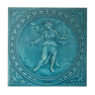 RT047 Faux-Relief Antiek reproductieslang Tegeltje