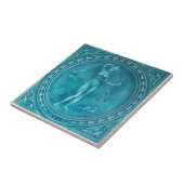 RT051 Faux-Relief Antiek reproductieslang Tegeltje (Zijkant)