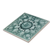 RT062 Faux-Relief Antiek reproductieslang Tegeltje (Zijkant)