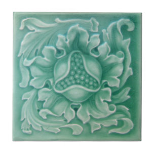 RT066 Faux-Relief Antiek reproductieslang Tegeltje