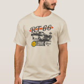 RT66 Liefdessnelheid T-shirt (Voorkant)