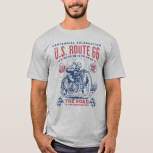 RT 66 Centennial T-shirt -  Moto