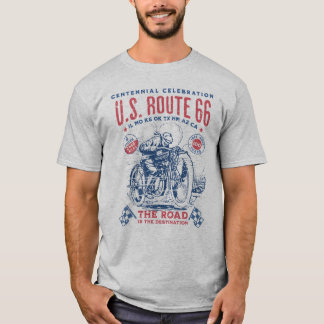 RT 66 Centennial T-shirt -  Moto