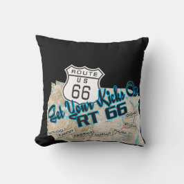 rt 66 get your kicks pillow 26 kussen