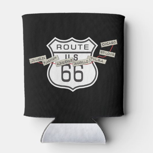 Rt 66 koeler zwart (Achterkant)