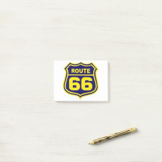 RT. 66 POST-IT® NOTES (Op bureau)