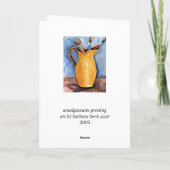 RT-aanbod van AmalgamArt-groeten Kaart (Achterkant)