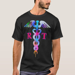 RT Ademhalingstherapeut Caduceus Lung Specialist T-shirt