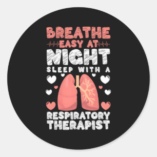 RT Ademhalingstherapie Week RRT Respiratory T Ronde Sticker