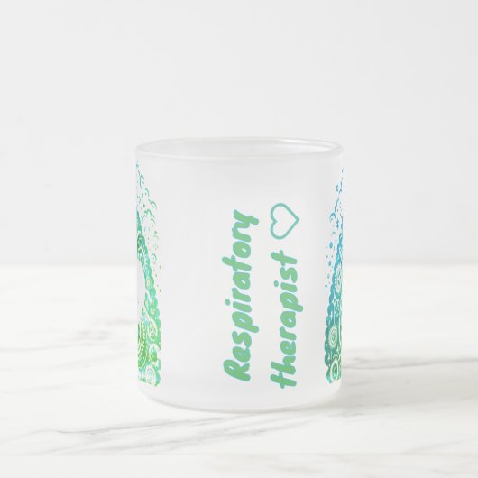 RT at Heart Matglas Koffiemok (Center)