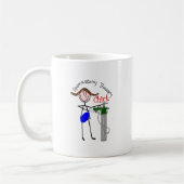 RT Chick O2 Tank en Ambu Bag Stick People Koffiemok (Links)