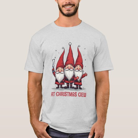 RT Christmas Crew T-shirt (Voorkant)