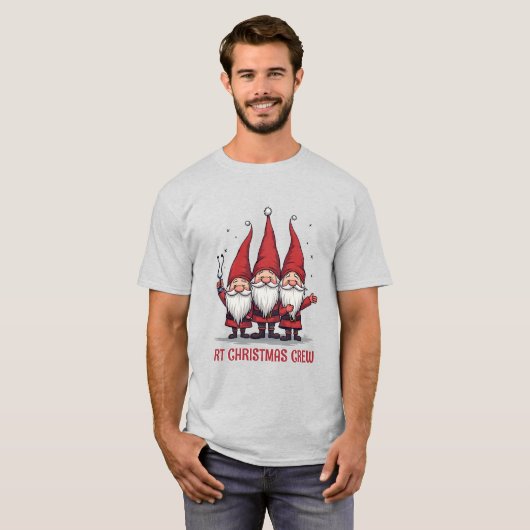 RT Christmas Crew T-shirt (Voorkant volledig)