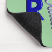 Rt. (Geregistreerde zuster) Rugt-in reliëfstijl Muismat (Hoek)