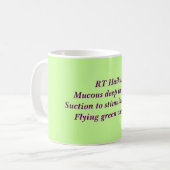 RT Haiku: Deep Mucous Koffiemok (Voorkant links)