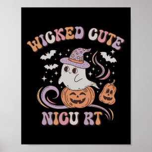 RT Halloween Spooky Respiratory Therapist PE Poster