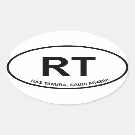RT Ovale Sticker