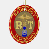 RT RADIOLOGY TECHNICIAN CHRISTMAS ORNAMENT X-RAY (Rechts)