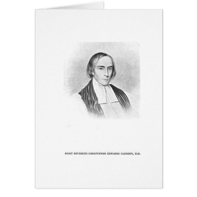 Rt. Rev. Christopher Edwards Gadsden (Voorkant)