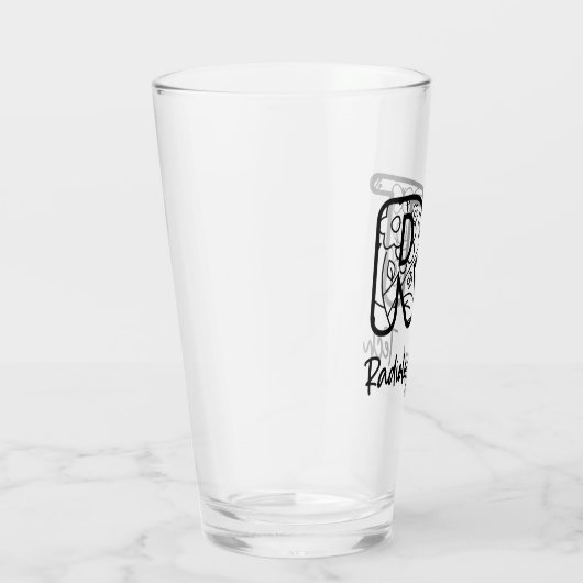 RT RT-radiotechnicus röntgenfoto's van radiologie Glas (Rechts)