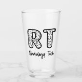 RT RT-radiotechnicus röntgenfoto's van radiologie Glas (Voorkant)