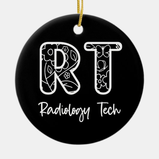 RT RT-radiotechnicus röntgenfoto's van radiologie Keramisch Ornament (Voorkant)