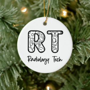 RT RT-radiotechnicus röntgenfoto's van radiologie Keramisch Ornament