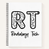 RT RT-radiotechnicus röntgenfoto's van radiologie Notitieboek (Voorkant)