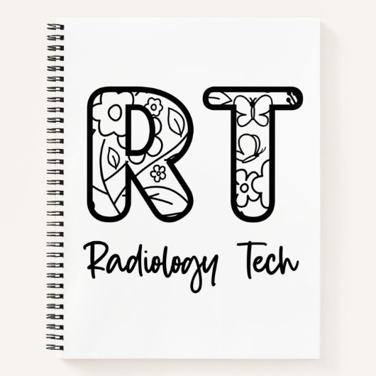 RT RT-radiotechnicus röntgenfoto's van radiologie Notitieboek (Voorkant)