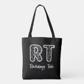 RT RT-radiotechnicus röntgenfoto's van radiologie  Tote Bag (Achterkant)