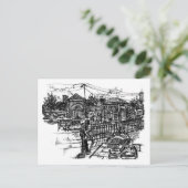 RTA Shaker Square-Briefkaart Briefkaart (Staand voorkant)