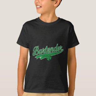Rtending Rtender Bier Shamrock Ierse St. Patrick's T-shirt