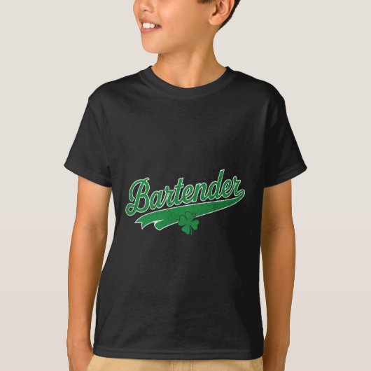 Rtending Rtender Bier Shamrock Ierse St. Patrick's T-shirt (Voorkant)