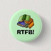 RTFB! RONDE BUTTON 3,2 CM (Voorkant)
