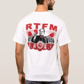 RTFM-Gezegde op voorzijde (RTFM Mao op achterzijde T-shirt (Achterkant)