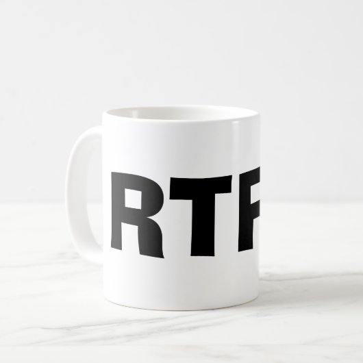 RTFM KOFFIEMOK (Voorkant links)
