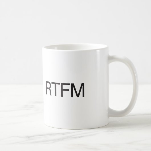 RTFM KOFFIEMOK (Rechts)