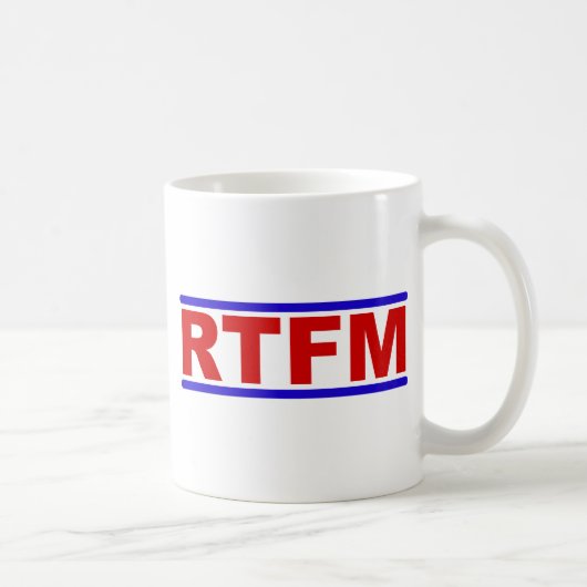 RTFM - Lees het Fragmenthandboek Koffiemok (Rechts)