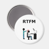 RTFM MAGNEET (Voorkant / Achterkant)