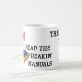 RTFM-mok2, RTFM-mok1, RTFM-mok3, RTFM-mok4 Koffiemok (Center)