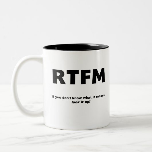 RTFM TWEEKLEURIGE KOFFIEMOK (Links)