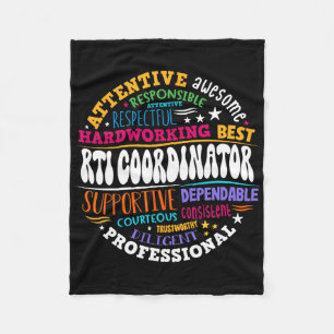 Rti Coördinator Interventie Docent Schoolteam S Fleece Deken