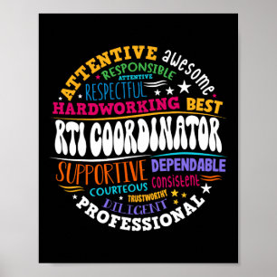 Rti Coördinator Interventie Docent Schoolteam S Poster