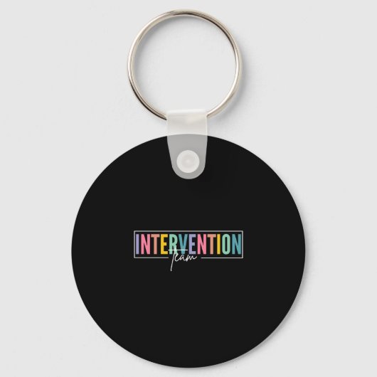 Rti-team respons interventie leraar school sleutelhanger (Voorkant)