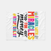 Rti Team Rti Crew Miracle Response Intervention Te Fleece Deken (Voorkant (Horizontaal))