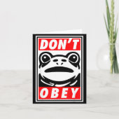 Rtland Frog Don't Obey  Kaart (Voorkant)