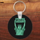 Rtland Frog Funny City Art - Rtland Frog Protest  Sleutelhanger (Voorkant)