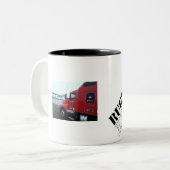 RTX 231, rtx66 Tweekleurige Koffiemok (Voorkant links)